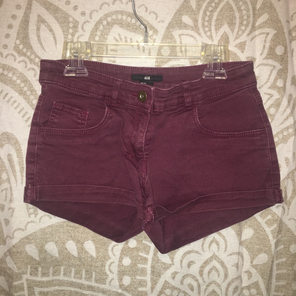 Maroon Shorts